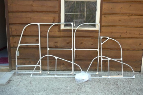 Unpacked the tail kit.