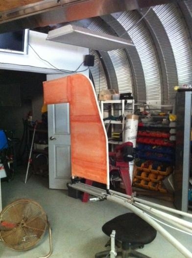 Safe place to keep the vert stab.