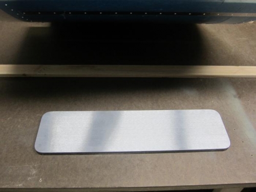 Riveting plate and spacers