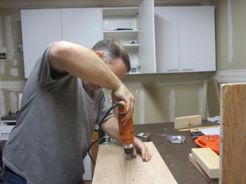 Finishing jig assembly