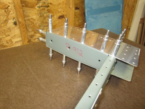 Clecoed counterweight skin