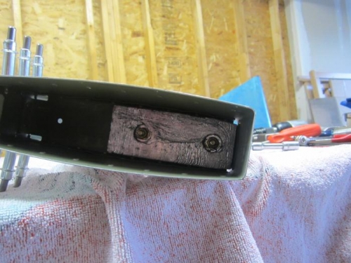 Installed counterweight