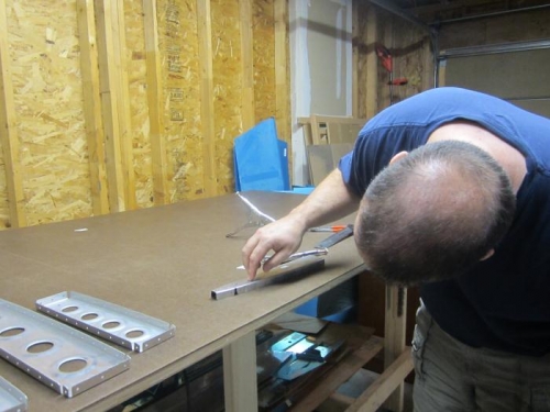 CHecking rib after seaming/fluting