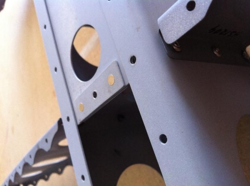 Part of assembled Stab skeleton