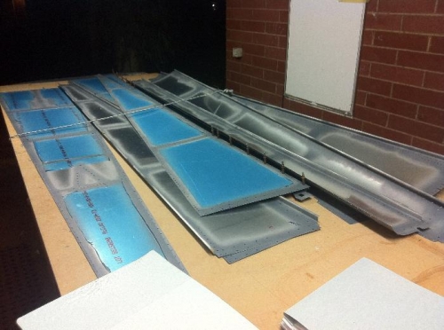 Contact areas primed