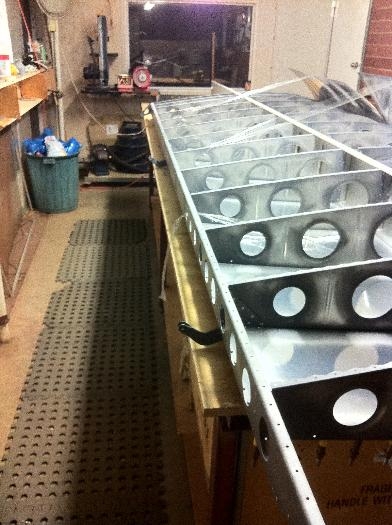 Attached hinge brackets.