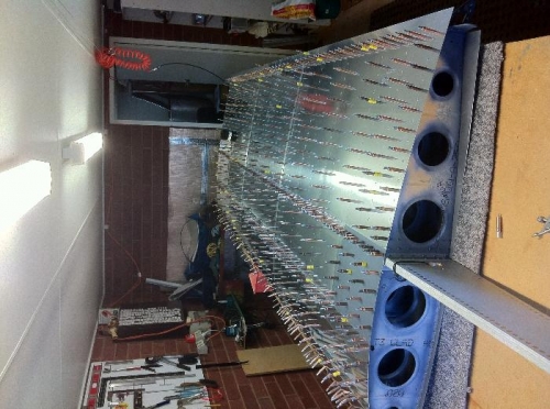 RH Upper sheeting clocoe'd in place.