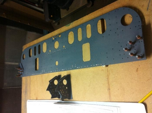 Fitting the Front spar recipticals