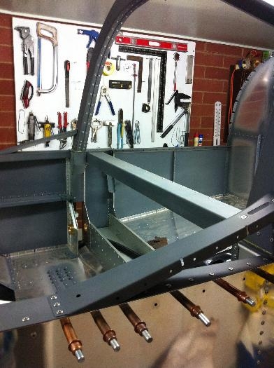 Completed roll frame