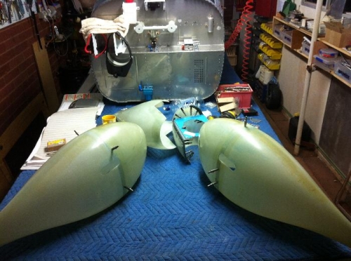 Fairngs with cutouts and holes all drilled