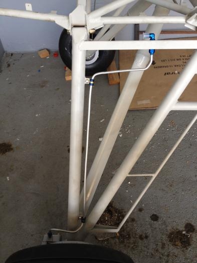 Right Gear Brake Line