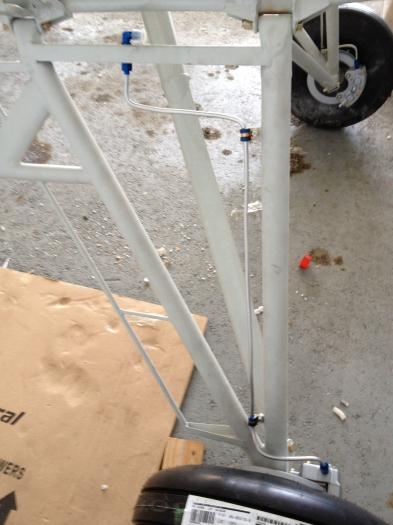 Left Gear Brake Line