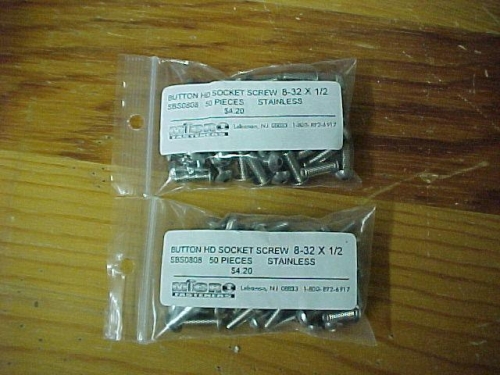 The Button Screws I got in the mail today.....