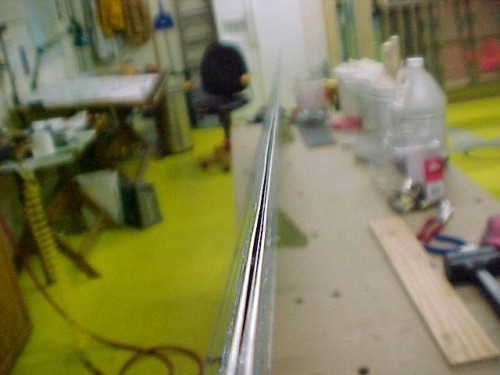 Perfectly straight trailing edge