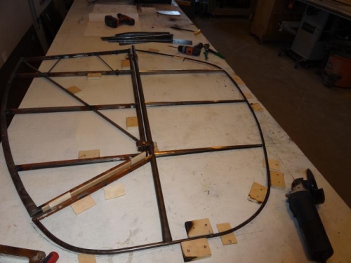 Jigging up the left elevator