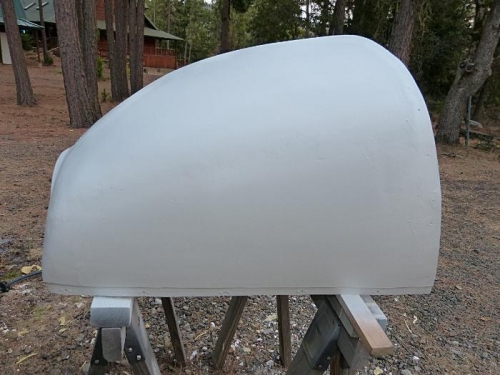 Profile view of the new shape