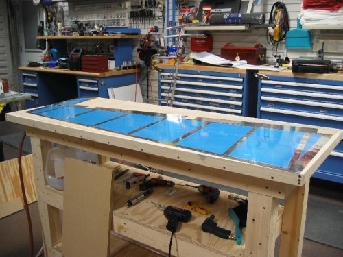 Removing Vinyl Strips Around Rivet Lines