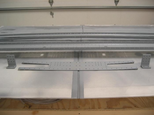 Front Spar Components Primed