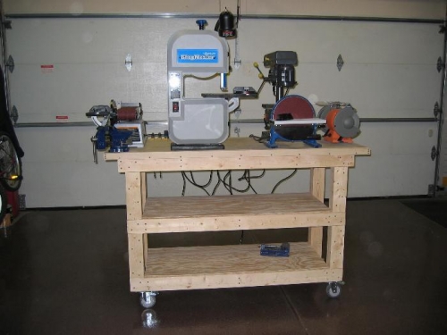 Second Bench With Power Tools