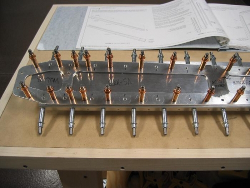 Close-up of Countersunk Holes