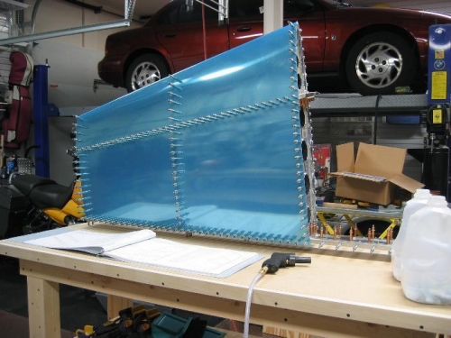 Skin Fitted to Skeleton, Lower Rib Visible