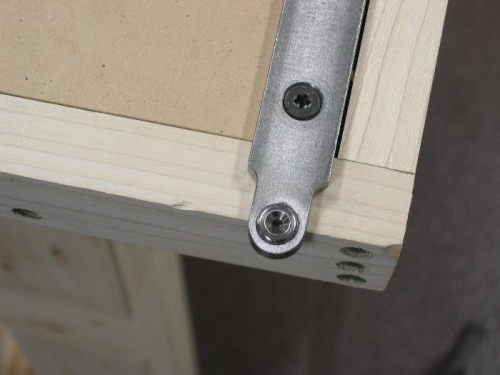 Tight Fit Dimpling Fixture Mounted to Workbench