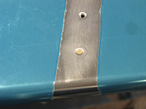 Check Dimple Depth With Rivet for Flush Fit