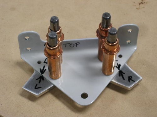 Assembled Rudder Stops