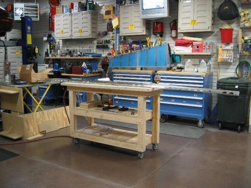 Deburring the 11 Ft Rear Spar