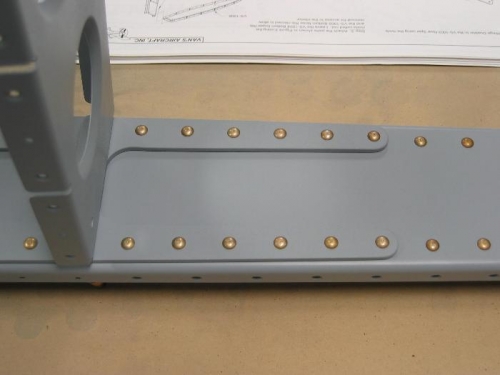 Rivets Above Middle Inspar Rib