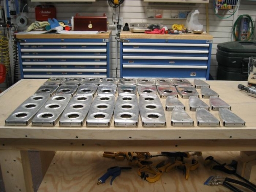 All Inspar & Nose Ribs Deburred