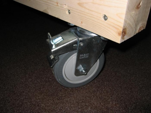 Locked Wheel & Swivel