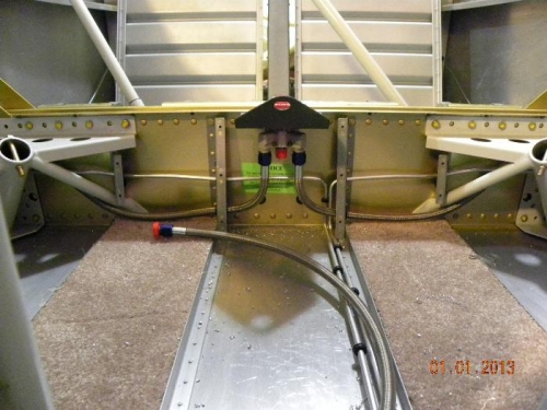 L/R fuel tank and Brake Lines