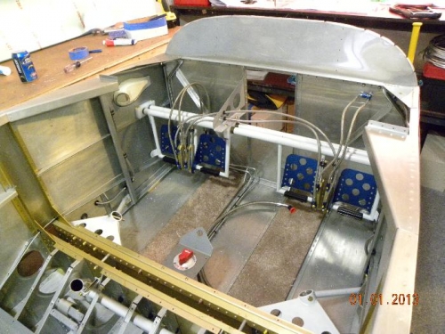 Rudder / Brake Pedal Assembly