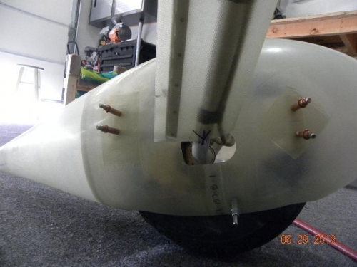 Clecos to inner bracket and reinforcing