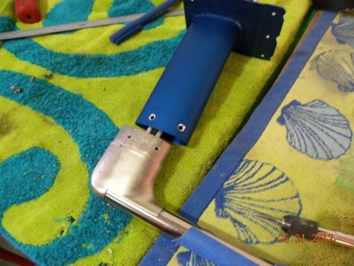 Dynon Pitot inteface to Safeair1 Mount