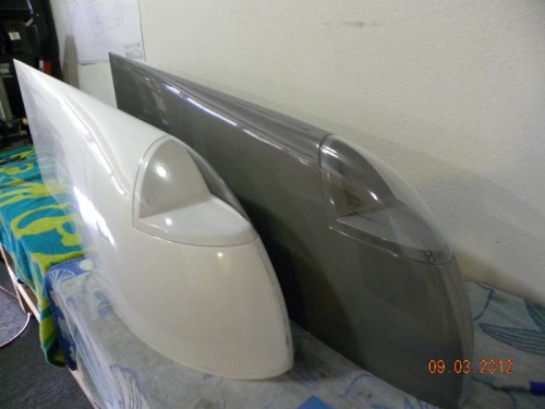 Completed lens cutouts