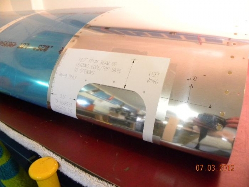 Template for Cutting Slot