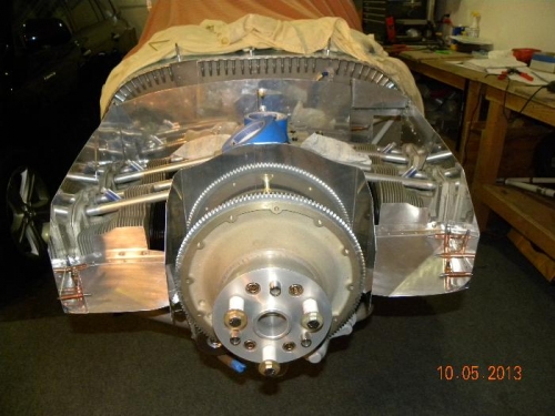 Fit and trimmed the forward baffles and lower air ramps