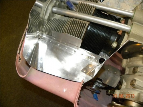 Riveted the forward ramps and all the little gussets