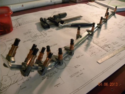 Match drilling slide parts