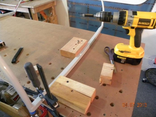 Blcok, clamp, bending side rails