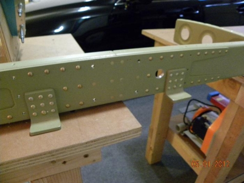 Front Spar and Attach Angles.