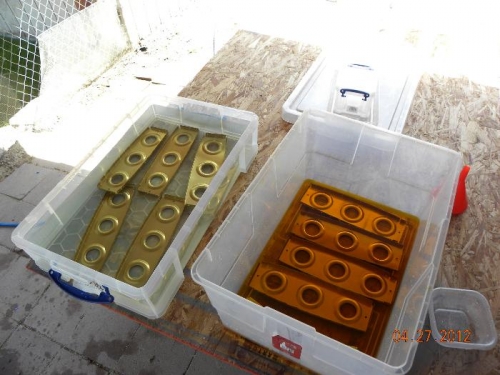 Alodine Bath - then- Water Bath