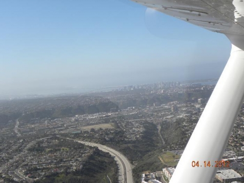 Downtown San Diego in Distace