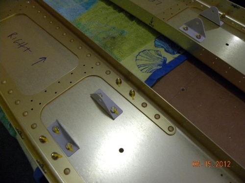 Tie down brackets and bell crank brackets installed and torqued.