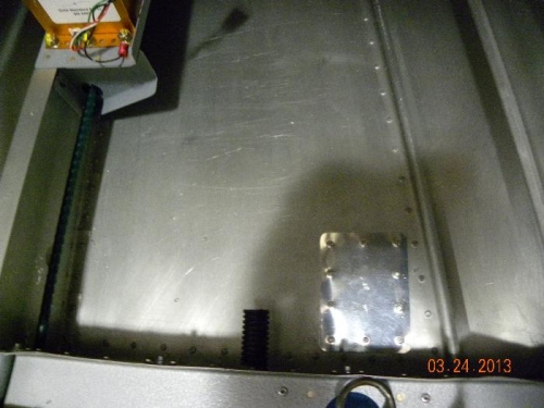 Additional Doubler Plate for UAT antenna