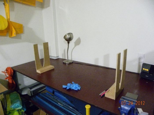 Jig Fastened to Table