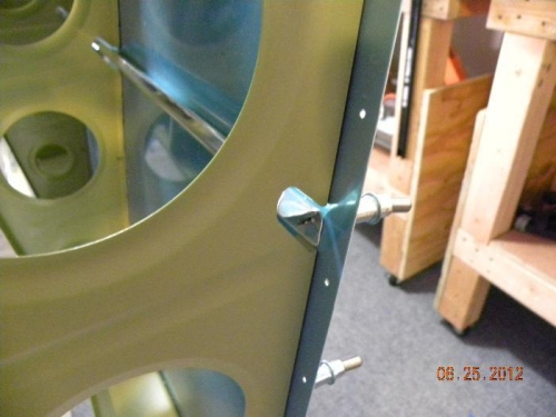 Outboard J stringer flush with end of Rib (not skin)