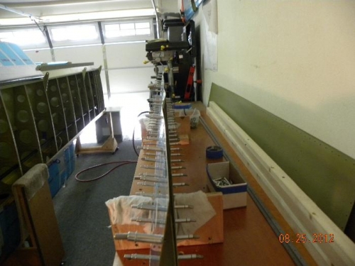 Trailing edge warp, without flap being weighted to table